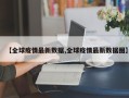 【全球疫情最新数据,全球疫情最新数据图】
