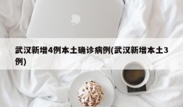 武汉新增4例本土确诊病例(武汉新增本土3例)
