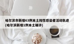 哈尔滨市新增63例本土阳性感染者活动轨迹(哈尔滨新增1例本土确诊)